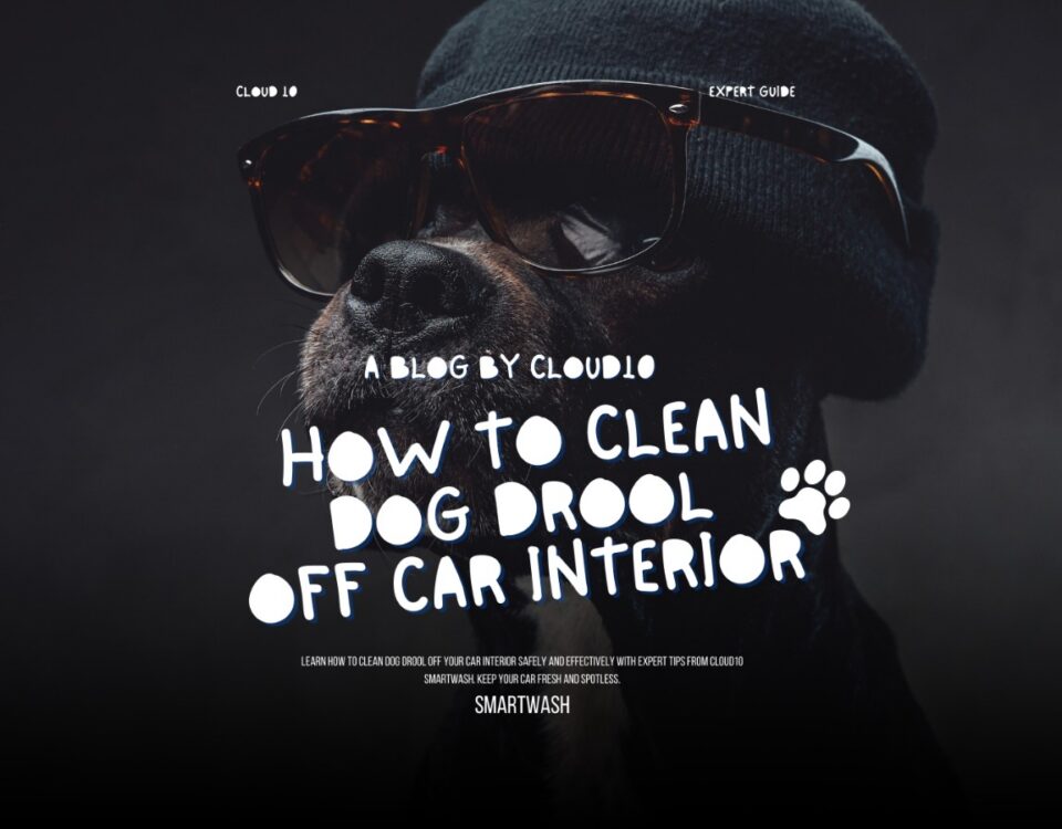 How to Clean Dog Drool Off Car Interior